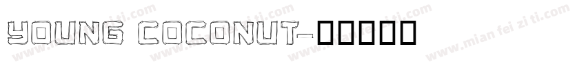 YOUNG COCONUT字体转换